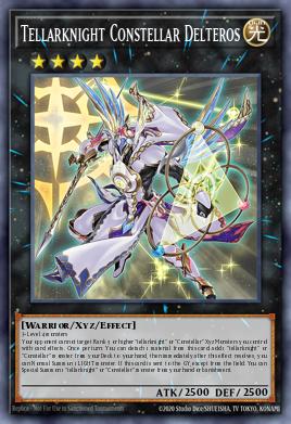 Tellarknight Constellar Delteros Yu-Gi-Oh card