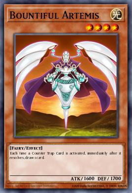 Bountiful Artemis Yu-Gi-Oh card