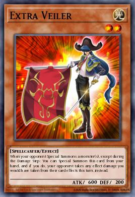 Extra Veiler Yu-Gi-Oh card