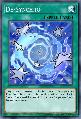 De-Synchro Yu-Gi-Oh card