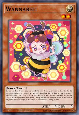 Wannabee! Yu-Gi-Oh card