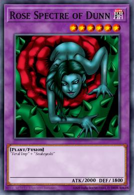 Rose Spectre of Dunn Yu-Gi-Oh card