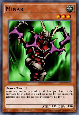 Minar Yu-Gi-Oh card