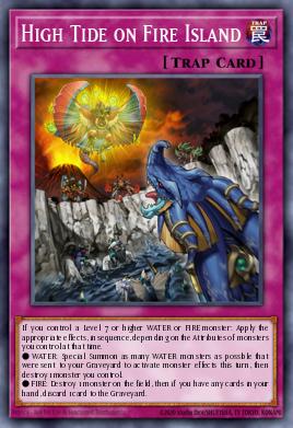 High Tide on Fire Island Yu-Gi-Oh card