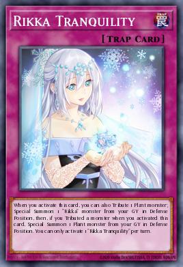 Rikka Tranquility Yu-Gi-Oh card