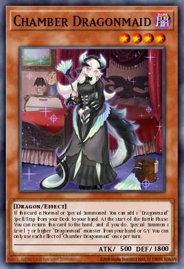 Chamber Dragonmaid Yu-Gi-Oh card