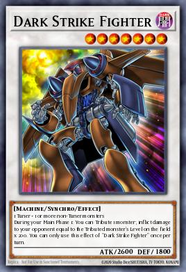 Dark Strike Fighter Yu-Gi-Oh card