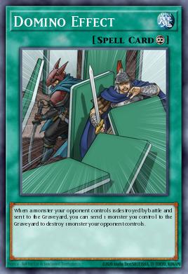 Domino Effect Yu-Gi-Oh card