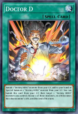 Doctor D Yu-Gi-Oh card