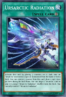 Ursarctic Radiation Yu-Gi-Oh card