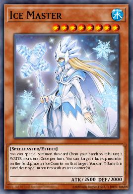 Ice Master Yu-Gi-Oh card