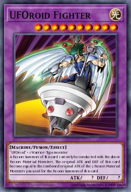 UFOroid Fighter Yu-Gi-Oh card