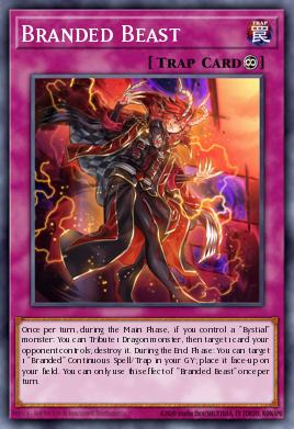 Branded Beast Yu-Gi-Oh card