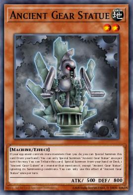 Ancient Gear Statue Yu-Gi-Oh card