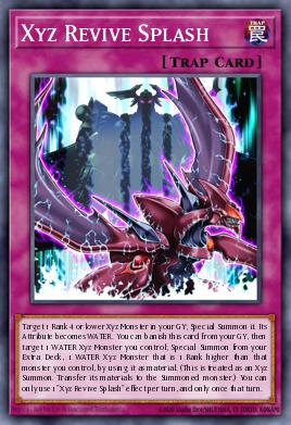 Xyz Revive Splash Yu-Gi-Oh card