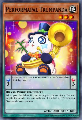 Performapal Trumpanda Yu-Gi-Oh card
