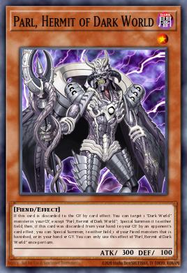 Parl, Hermit of Dark World Yu-Gi-Oh card