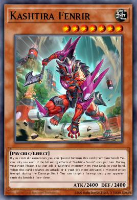 Kashtira Fenrir Yu-Gi-Oh card