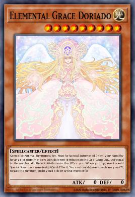 Elemental Grace Doriado Yu-Gi-Oh card