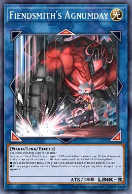 Fiendsmith's Agnumday Yu-Gi-Oh card