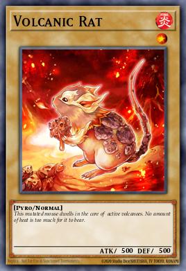 Volcanic Rat Yu-Gi-Oh card