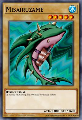 Misairuzame Yu-Gi-Oh card