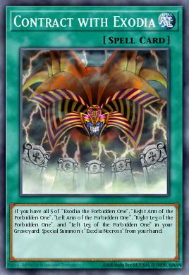 Contract with Exodia Yu-Gi-Oh card