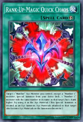 Rank-Up-Magic Quick Chaos Yu-Gi-Oh card
