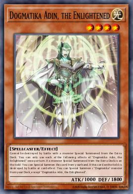 Dogmatika Adin, the Enlightened Yu-Gi-Oh card