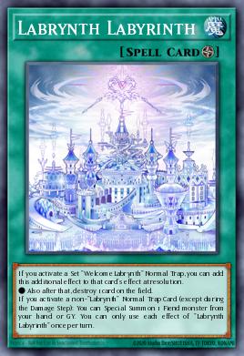 Labrynth Labyrinth Yu-Gi-Oh card