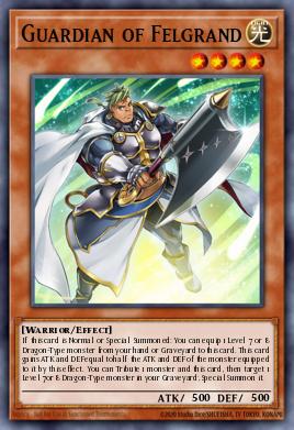 Guardian of Felgrand Yu-Gi-Oh card