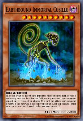 Earthbound Immortal Cusillu Yu-Gi-Oh card