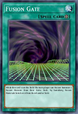 Fusion Gate Yu-Gi-Oh card