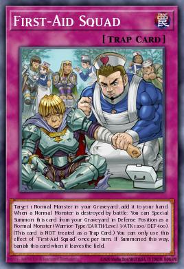 First-Aid Squad Yu-Gi-Oh card