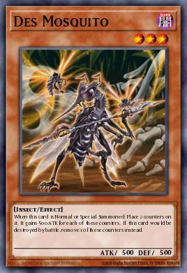 Des Mosquito Yu-Gi-Oh card