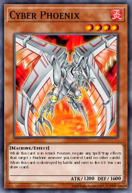Cyber Phoenix Yu-Gi-Oh card