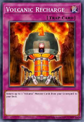 Volcanic Recharge Yu-Gi-Oh card