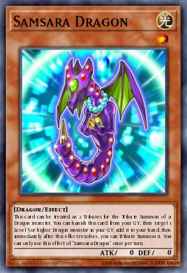 Samsara Dragon Yu-Gi-Oh card