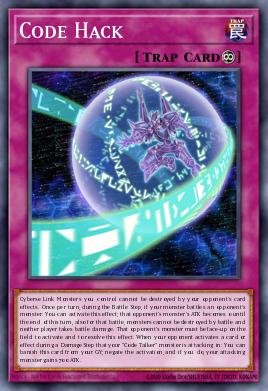 Code Hack Yu-Gi-Oh card