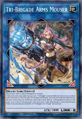 Tri-Brigade Arms Mouser Yu-Gi-Oh card