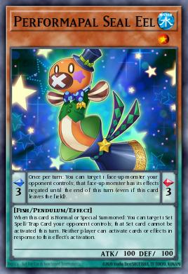 Performapal Seal Eel Yu-Gi-Oh card