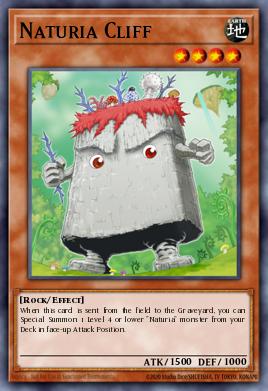 Naturia Cliff Yu-Gi-Oh card