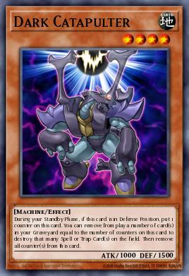 Dark Catapulter Yu-Gi-Oh card