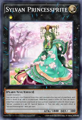 Sylvan Princessprite Yu-Gi-Oh card