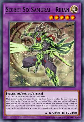 Secret Six Samurai Yu-Gi-Oh archetype