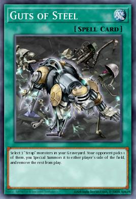Guts of Steel Yu-Gi-Oh card