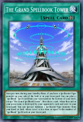 The Grand Spellbook Tower Yu-Gi-Oh card