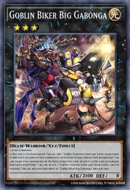 Goblin Biker Big Gabonga Yu-Gi-Oh card
