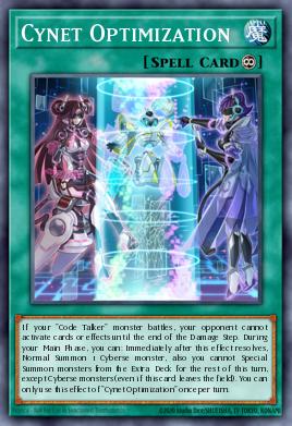 Cynet Optimization Yu-Gi-Oh card