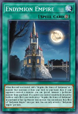Endymion Empire Yu-Gi-Oh card
